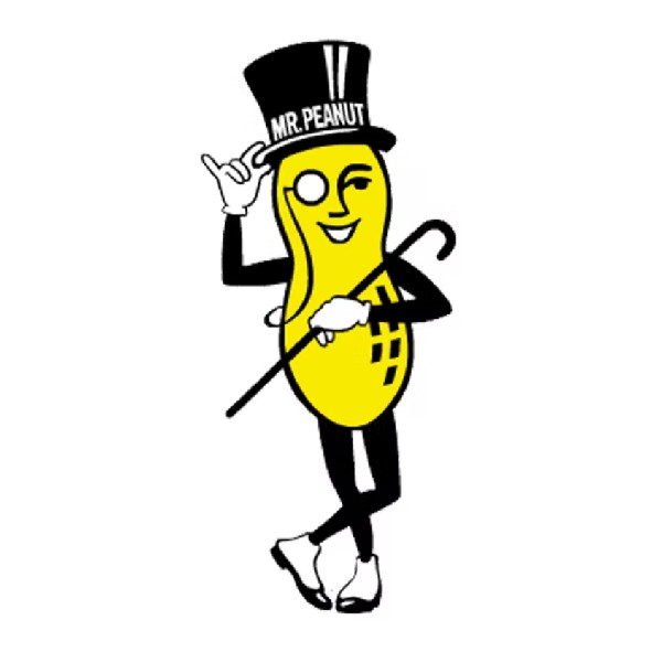 Mẫu thiết kế logo mr peanut