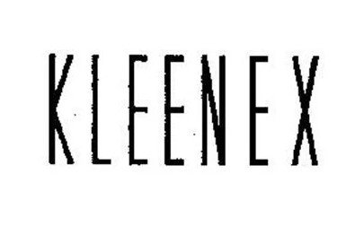 Mẫu thiết kế logo thương hiệu KLEENEX