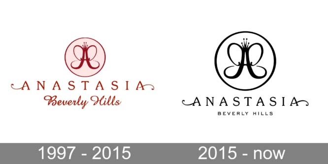 Mẫu thiết kế logo thương hiệu ANASTASIA BEVERLY HILLS