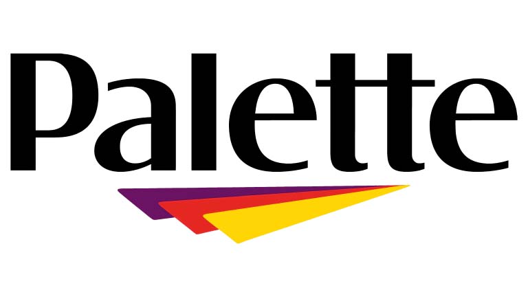Mẫu thiết kế logo thương hiệu công ty PALETTE