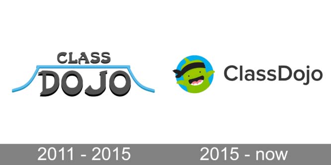 Mẫu thiết kế logo về giáo dục của nền tảng CLASSDOJO