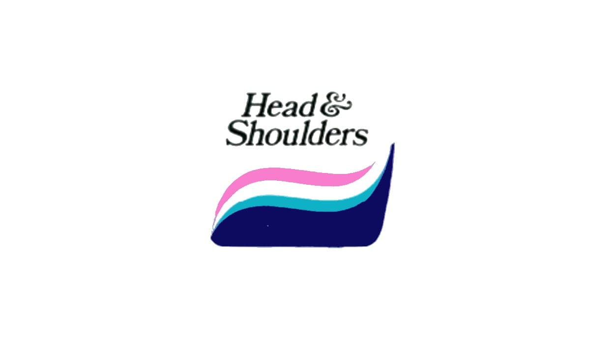 Mẫu thiết kế logo thương hiệu công ty HEAD & SHOULDERS 3