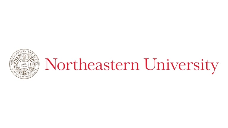 Mẫu thiết kế logo giáo dục Northeastern University 4