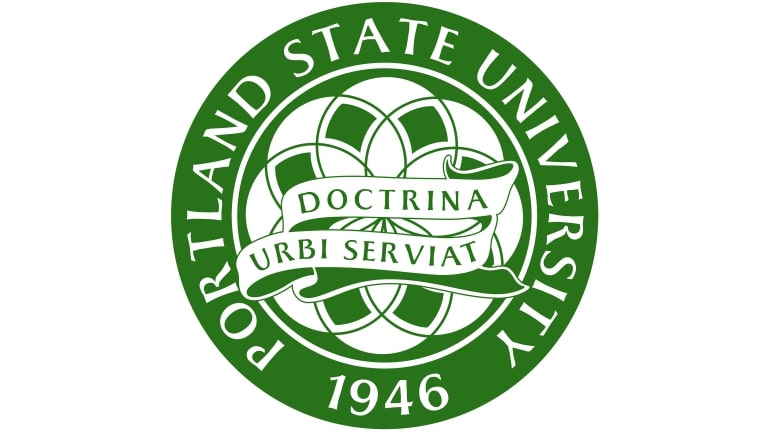 Mẫu thiết kế logo giáo dục Portland State University 3