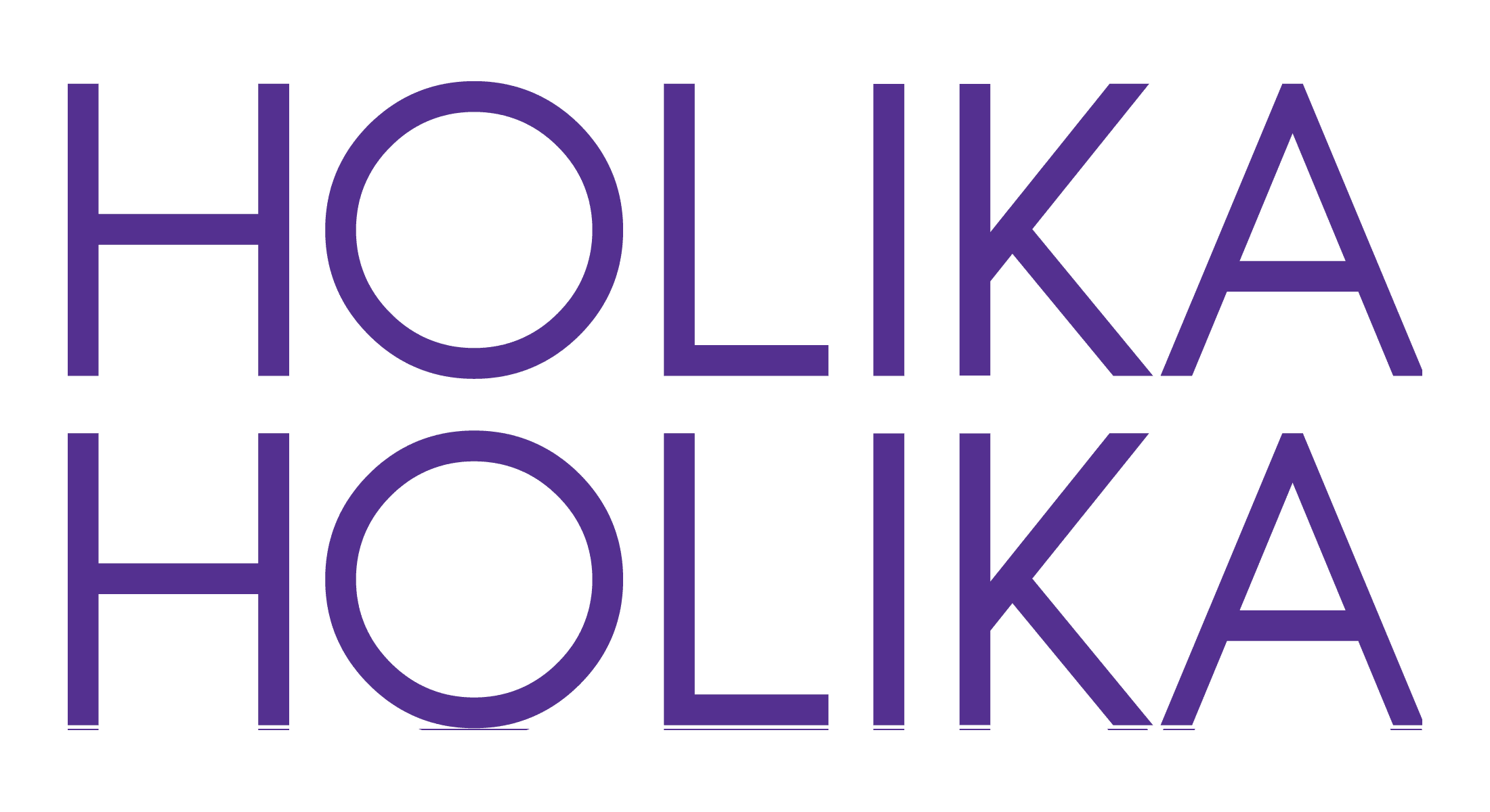 Mẫu thiết kế logo thương hiệu công ty HOLIKA HOLIKA 1