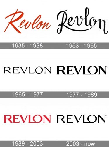 Mẫu thiết kế logo thương hiệu công ty Revlon