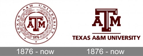 Mẫu thiết kế logo về giáo dục TEXAS A&M UNIVERSITY 2