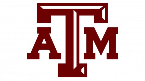 Mẫu thiết kế logo về giáo dục TEXAS A&M UNIVERSITY 6