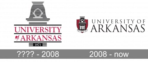 Mẫu thiết kế logo về giáo dục UNIVERSITY OF ARKANSAS 2