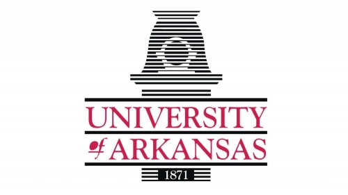Mẫu thiết kế logo về giáo dục UNIVERSITY OF ARKANSAS 3
