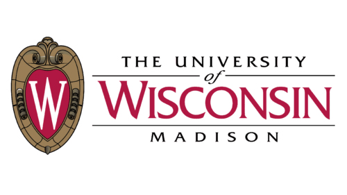 Mẫu thiết kế logo giáo dục University of Wisconsin