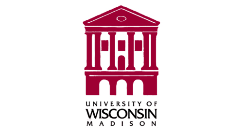Mẫu thiết kế logo giáo dục University of Wisconsin