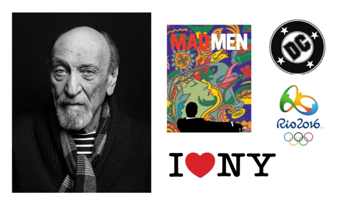 3. Milton Glaser – Nhà thiết kế nổi tiếng với tác phẩm năng động