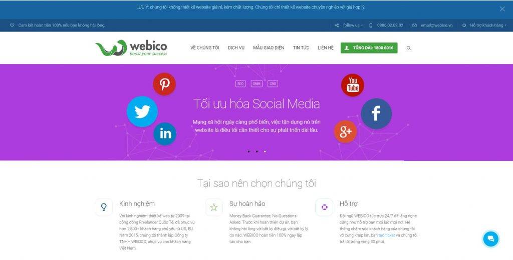 thiết kế website