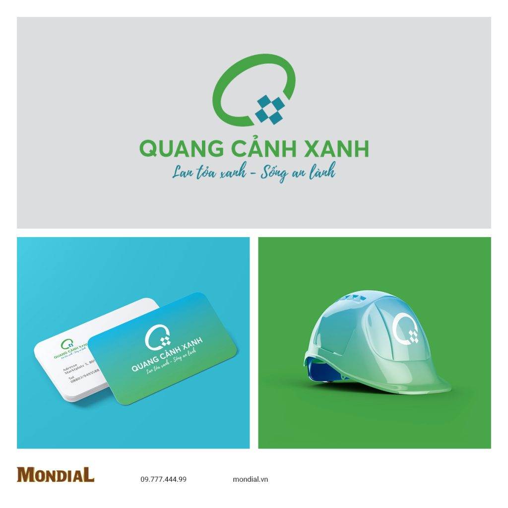 Dự án thiết kế logo Quang Cảnh Xanh