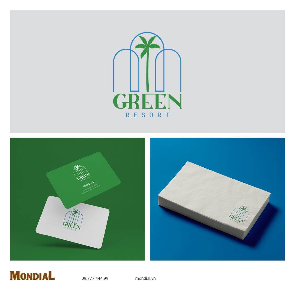 Dự án thiết kế logo Green Resort