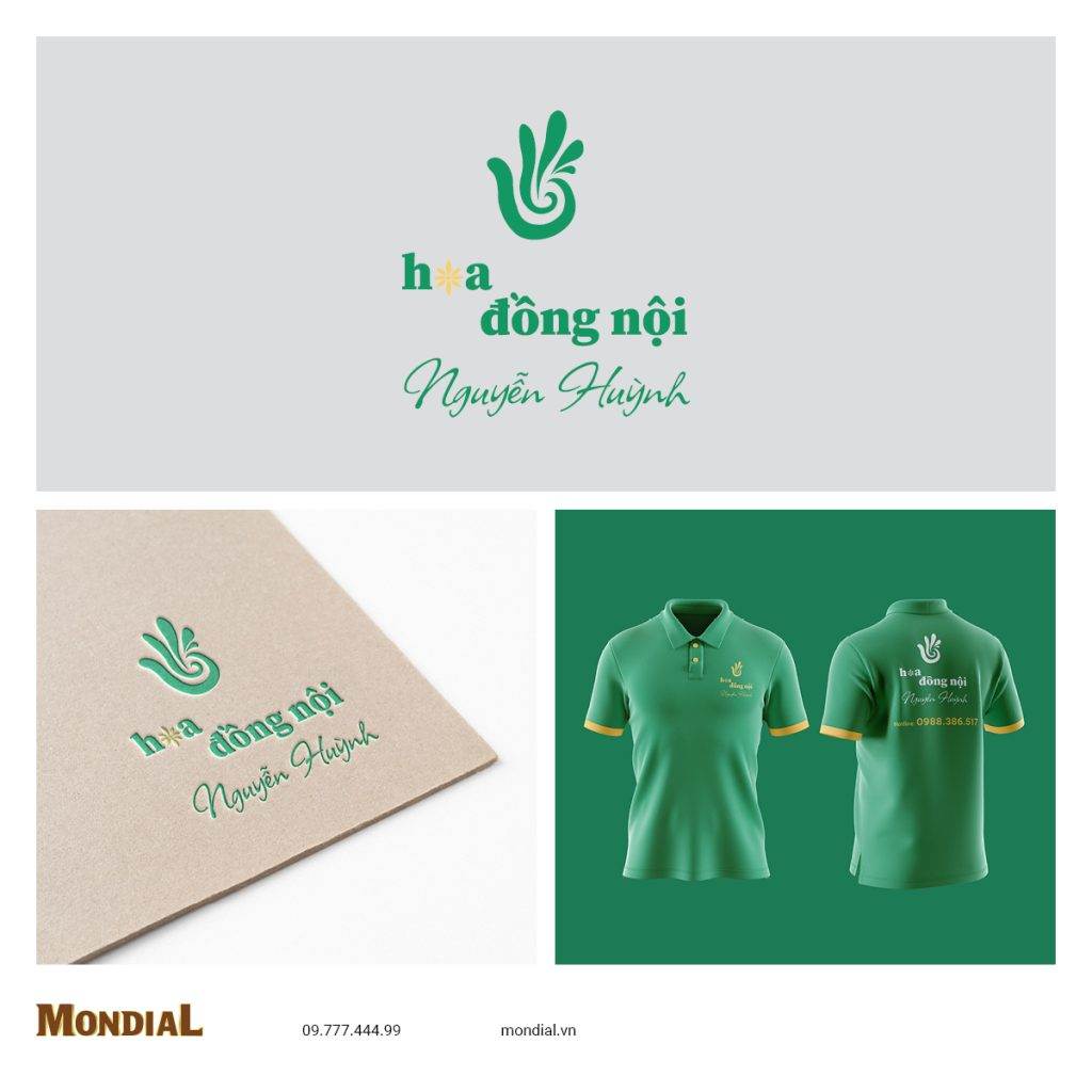 Dự án thiết kế logo Hoa Đồng Nội Nguyễn Huỳnh