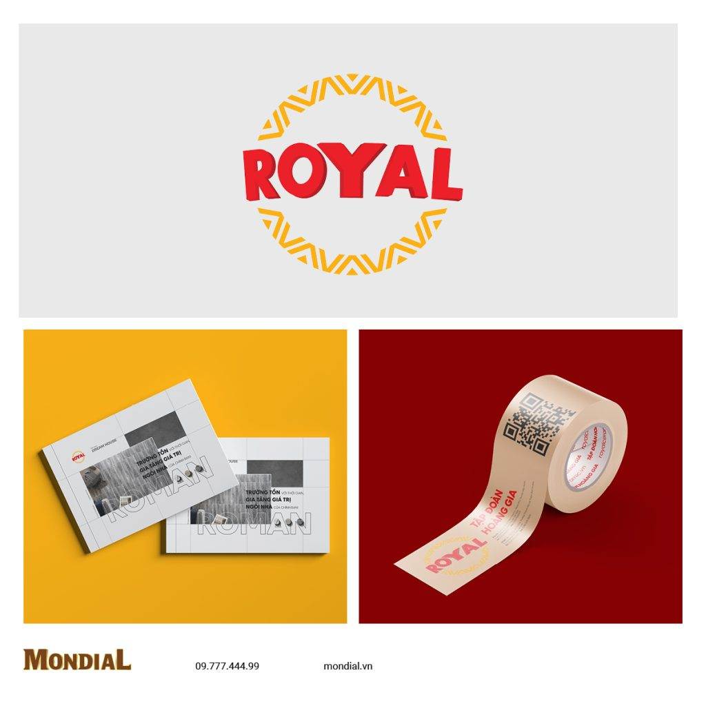Dự án thiết kế logo Tập đoàn Royal Group
