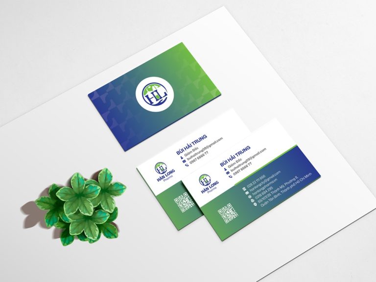 thiết kế logo Hân Long Pharma - mondial agency