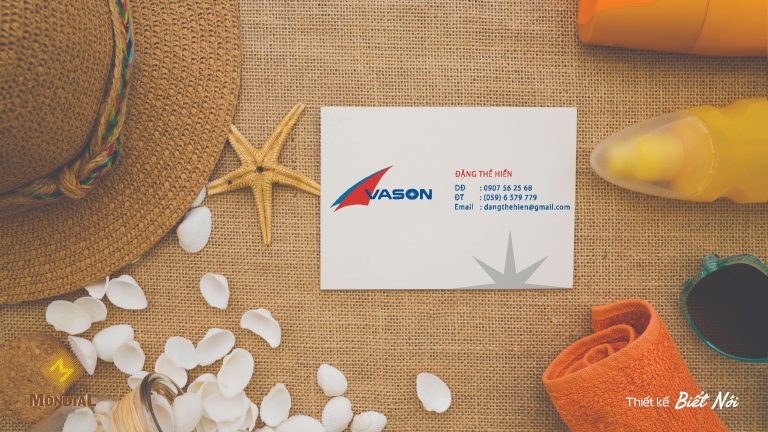 thiết kế logo vason - mondial agency
