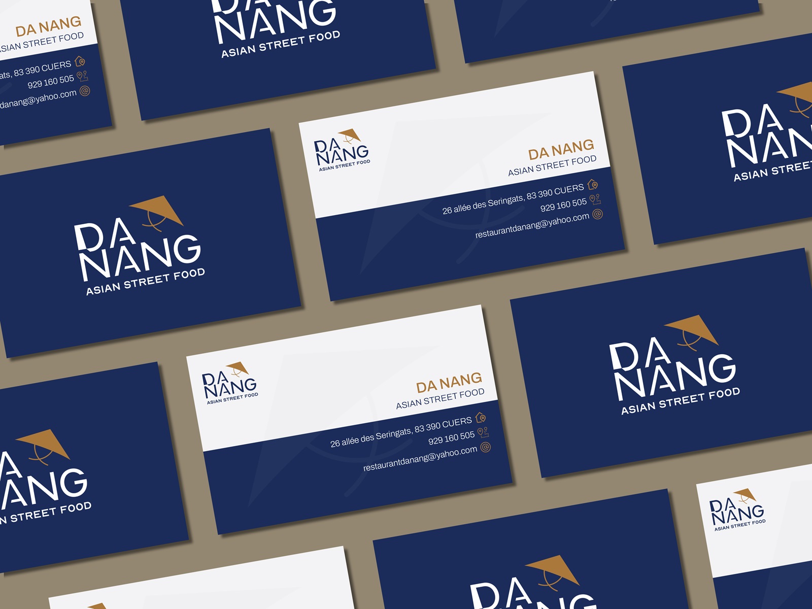 thiết kế log đà nẵng restaurant - mondial agency